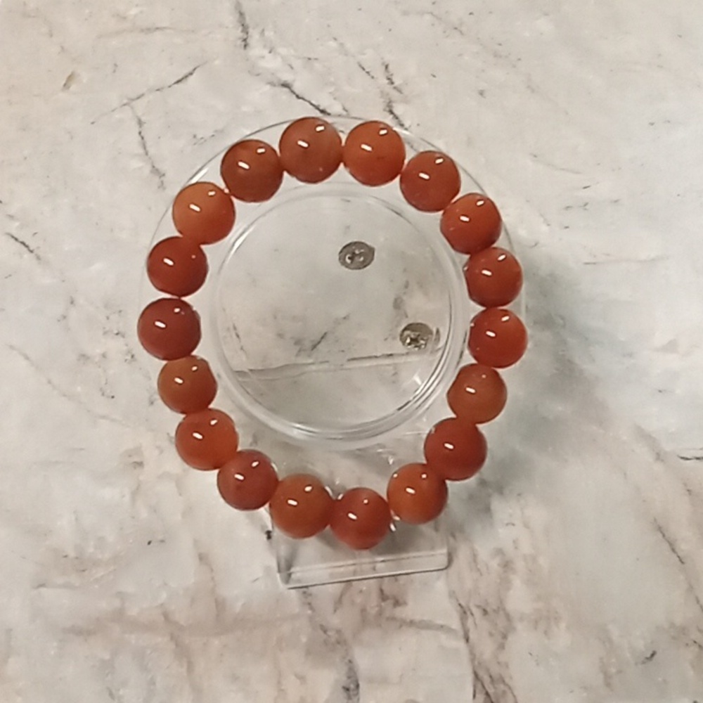 Honey jade bracelet